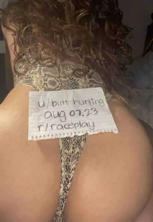 verification for this latina sissy by butt-hurting