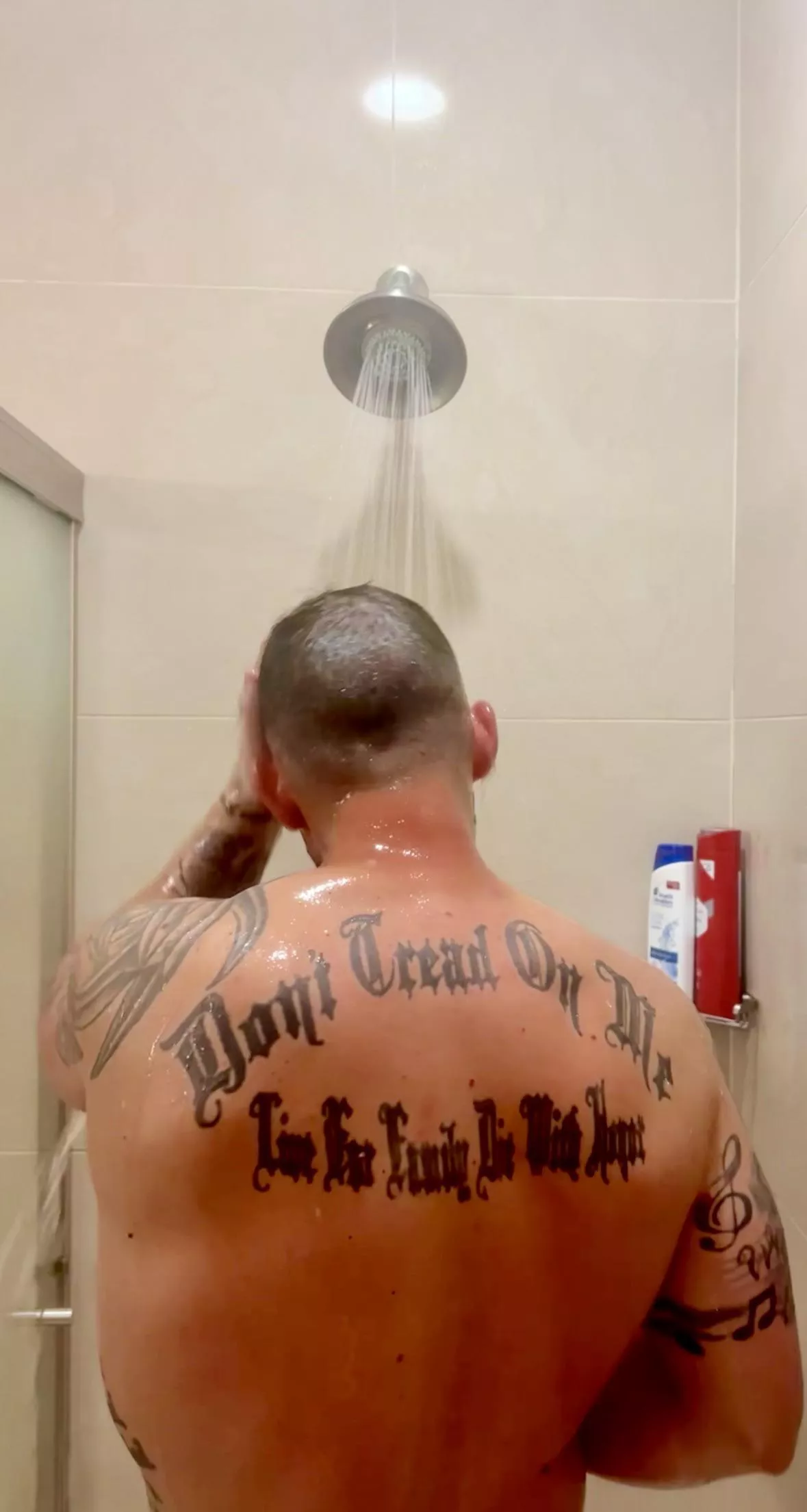 Wish you were in front of me in this shower. posted by Grey_Stoic