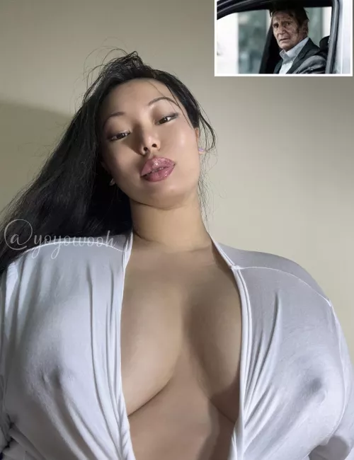 34D’s temptation,Liam can’t handle this. by yoyowooh