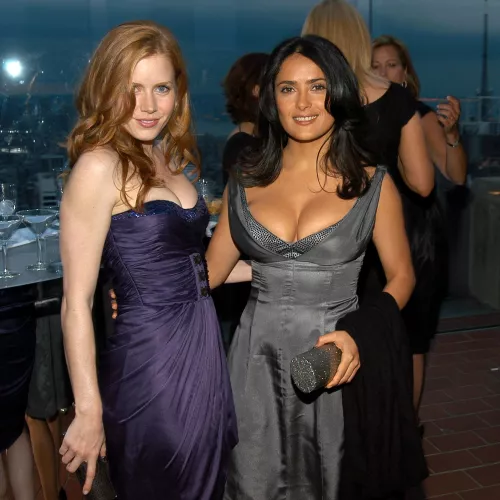Amy Adams and Salma Hayek by CelebMaestro
