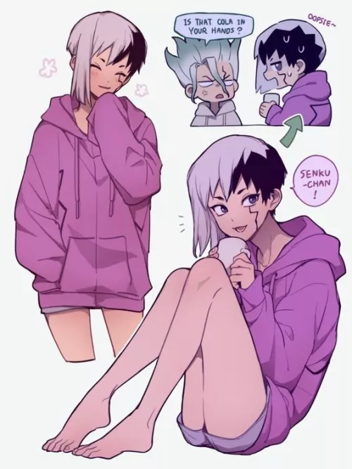 Anime: Dr.Stone, Artist: @SoiyaKoiya on Twitter (part 2) by Kronos_cocotier