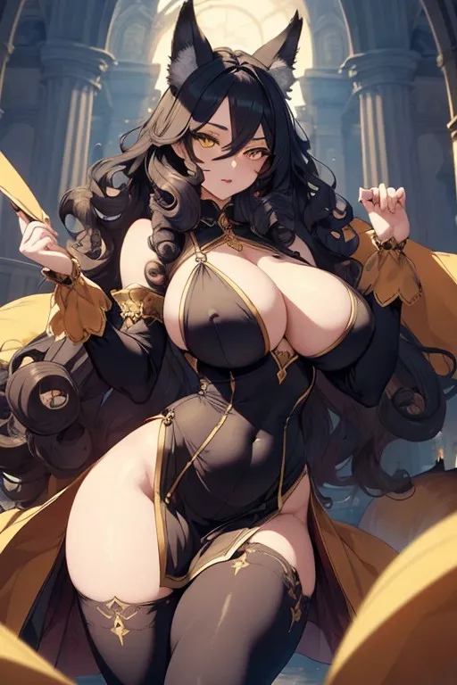 black and yellow kimono posted by Hyperion1036