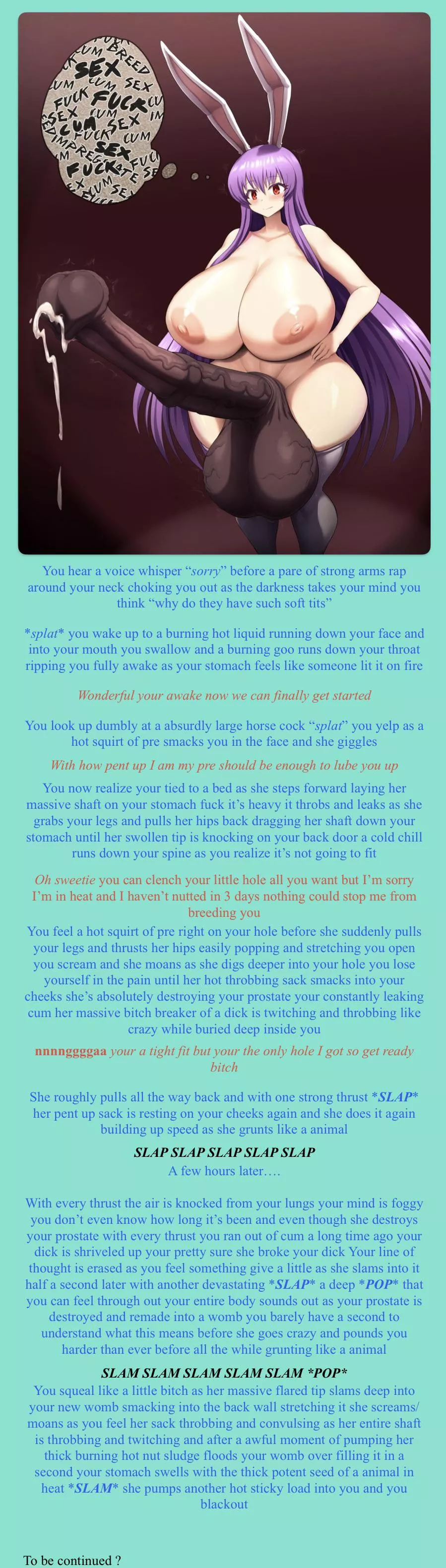 Bunny Breeding :3 posted by The_EternalVoid