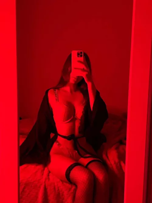 can you make my face the same color as my lingerie? by miabrownn