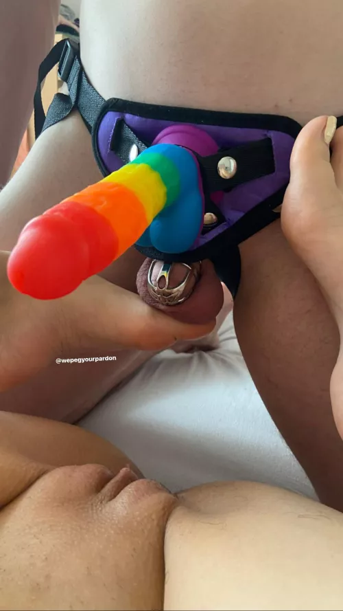 Chastity and strapon’s saving modern day relationships by wepegyourpardon