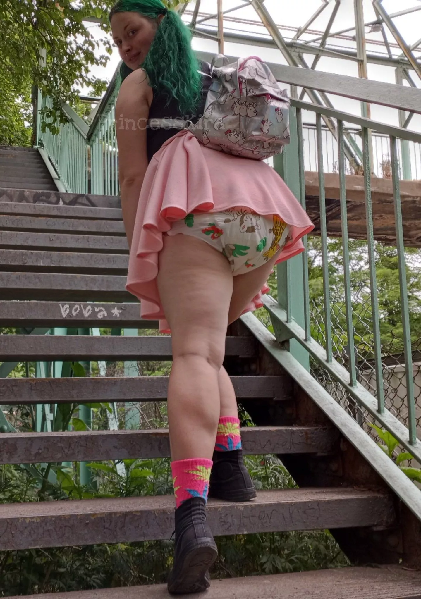 Diapered adventures are the best kind! posted by PRlNCESSKlRA