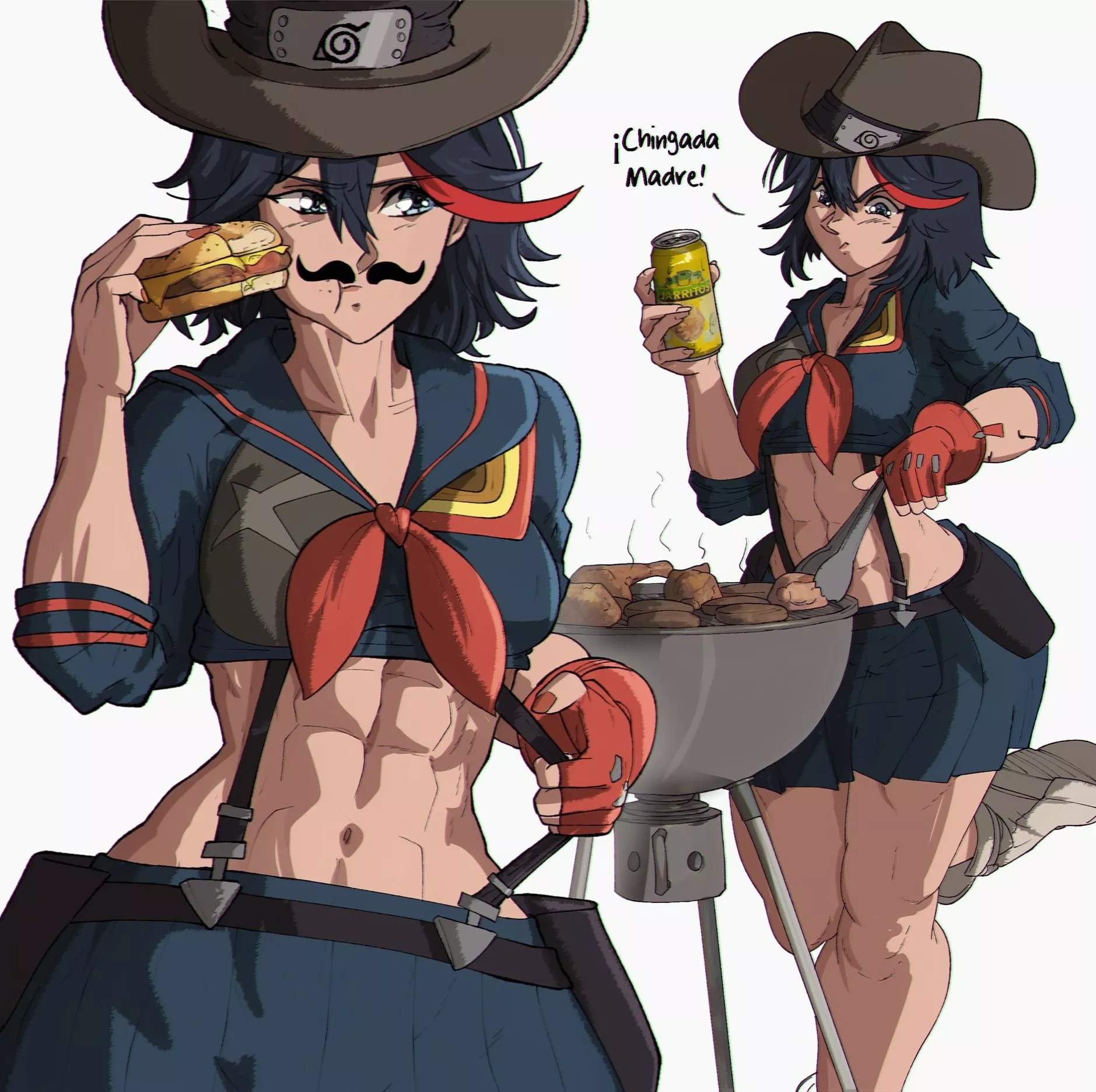 Grill la Grill (yoracrab) [Kill La Kill] posted by TheTMoneyMan