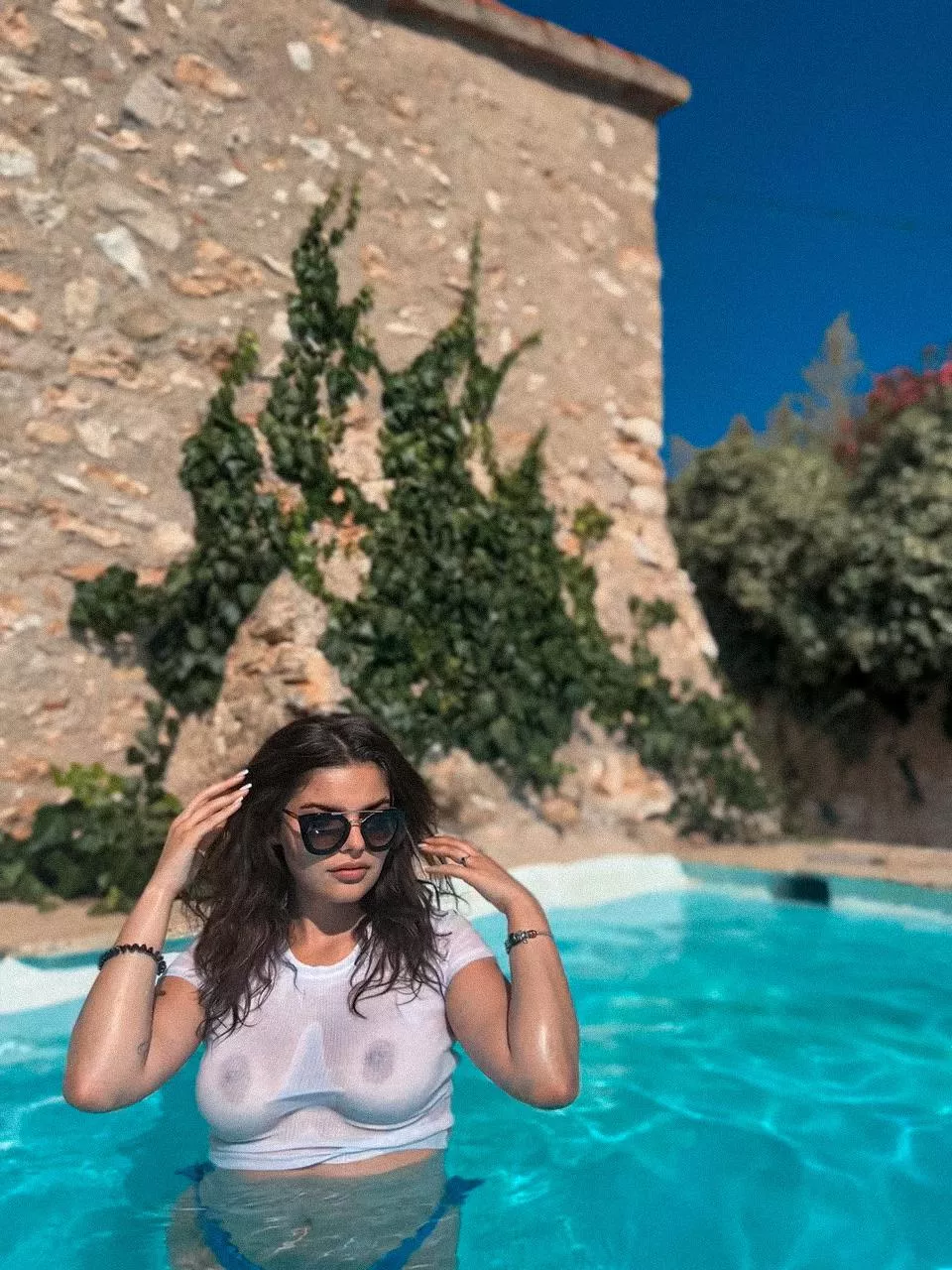 I'm wet and not from the pool posted by Awaynobble