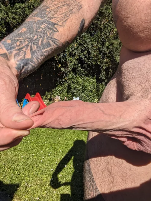 Is it just me or do others like to give it a tug by Strat090666