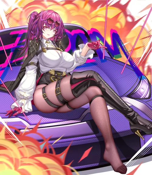 Kafka [Honkai: Star Rail] by AluminiumGnat