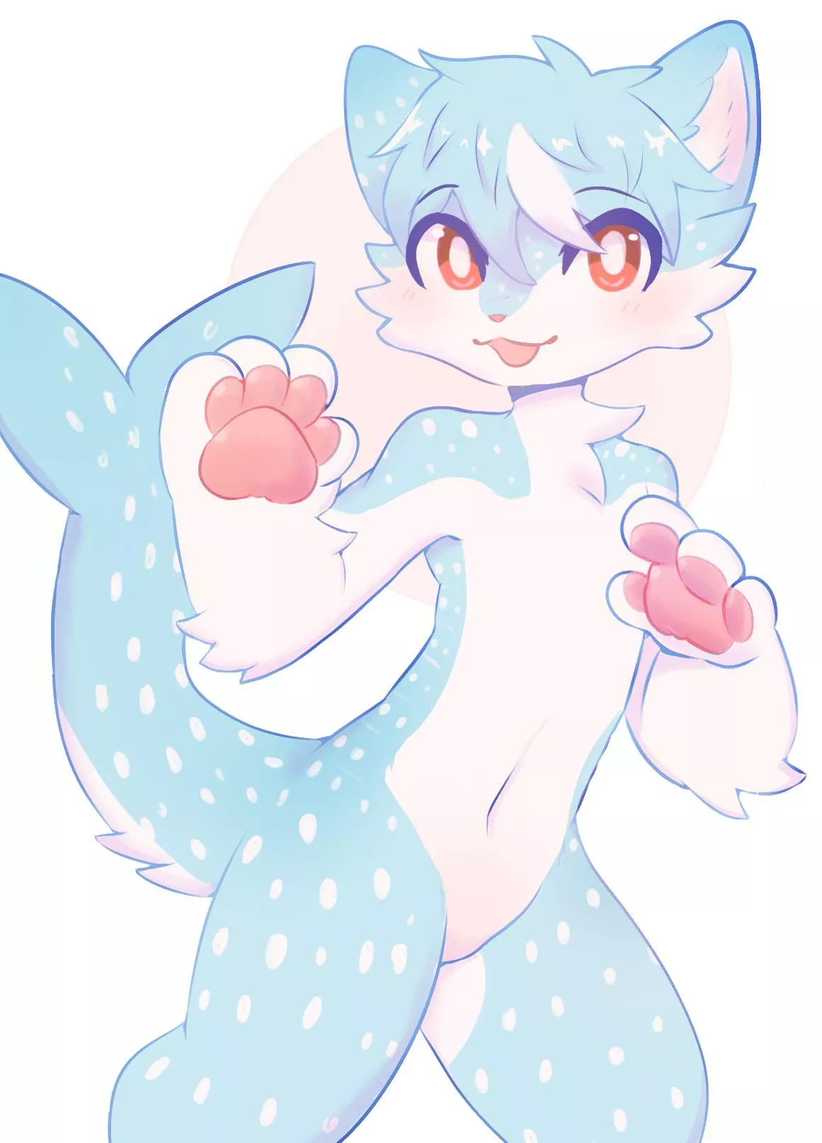 Kemono whale shark kitty posted by skitt-i