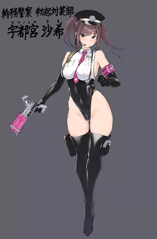 Lady Combatant by CheetahSperm18