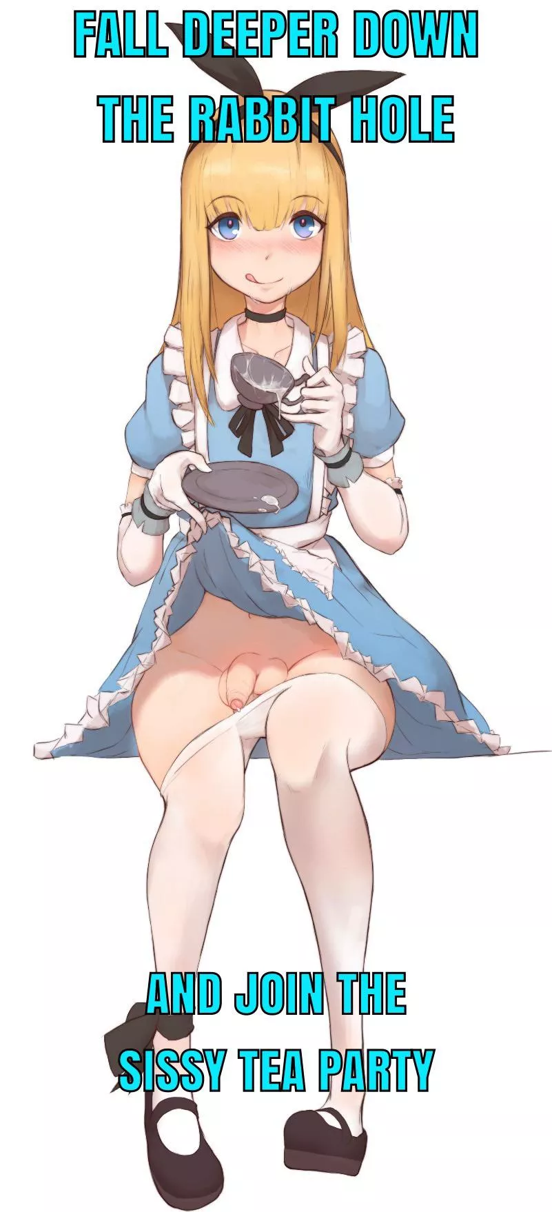 Little Sissies need to follow the white rabbit posted by ErotiConnie