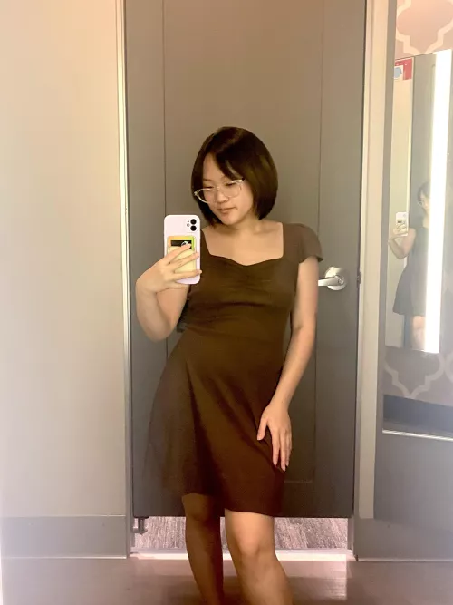 new dress 🤎 by BubblyCalligrapher11