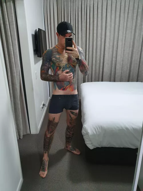 No tan lines but tattoo lines by Solid-Woodpecker1460