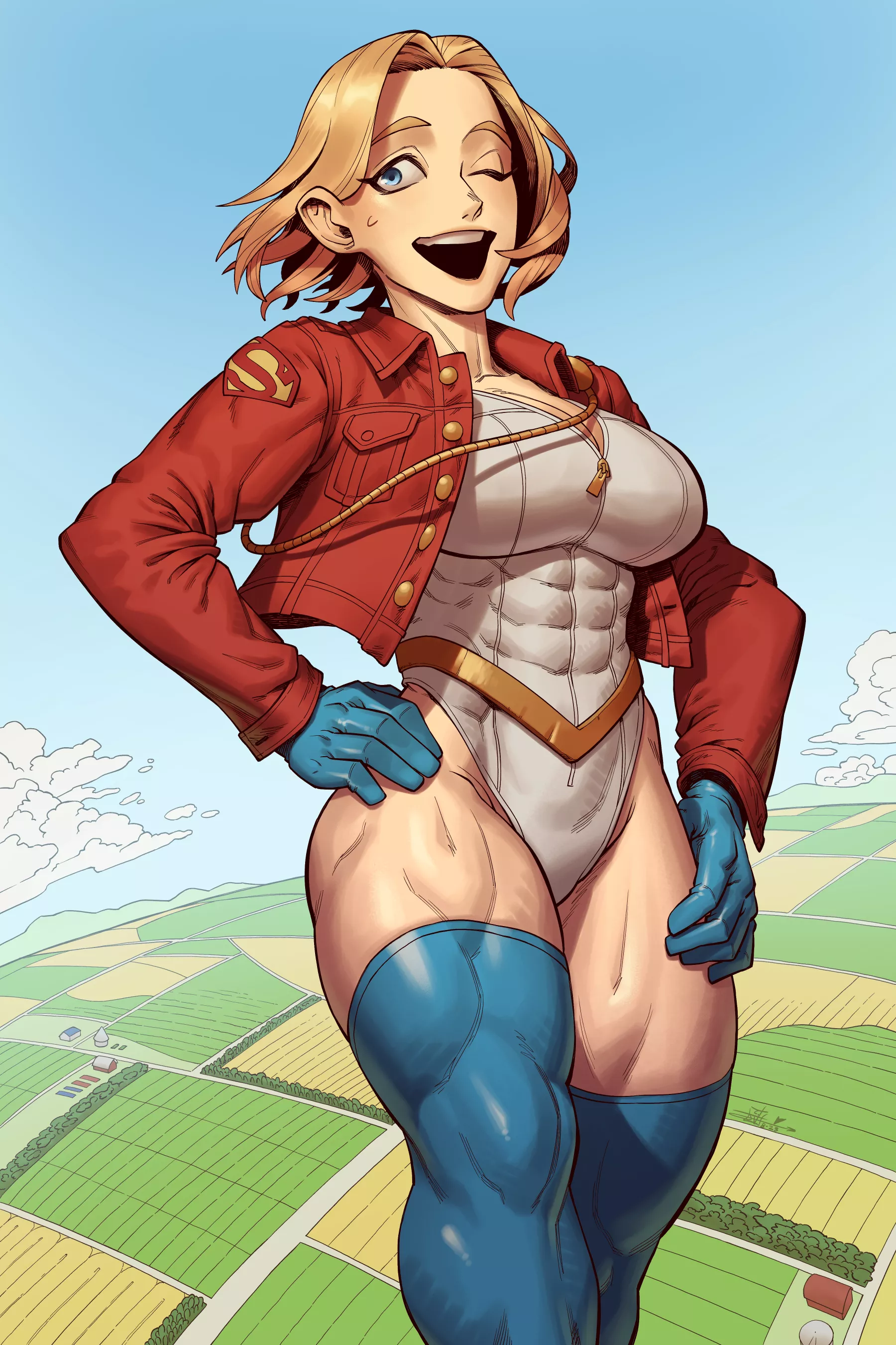 Power Girl (@JosephVirtuoso) [DC Comics] posted by TheTMoneyMan