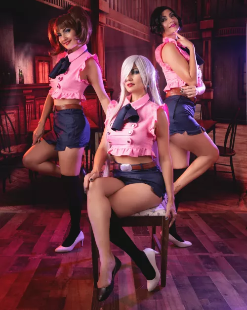 Seven Deadly Sins triple play by me (Ivy Cosplay) by IvyCosplay