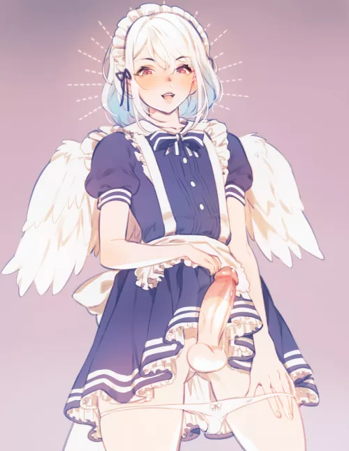 Showing her dripping dick by SoManyCookies