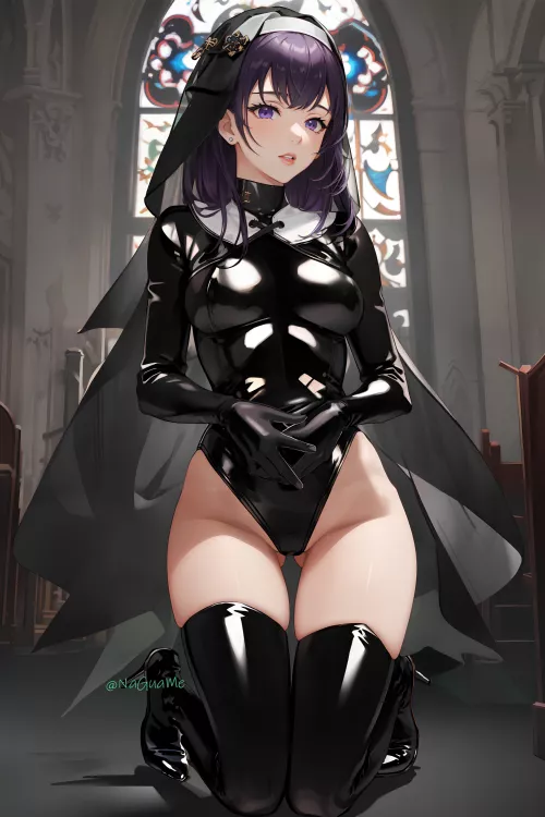 Sister Raiden [Genshin Impact] by CheetahSperm18