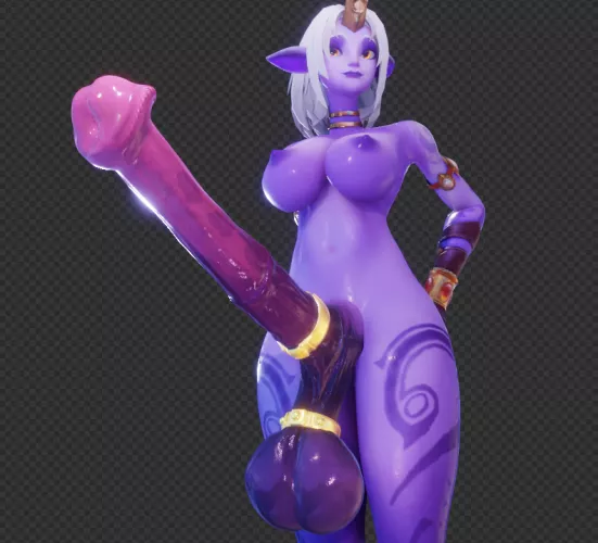 Soraka wilding her massive meat sword. (3SDice) by Short-Ad224