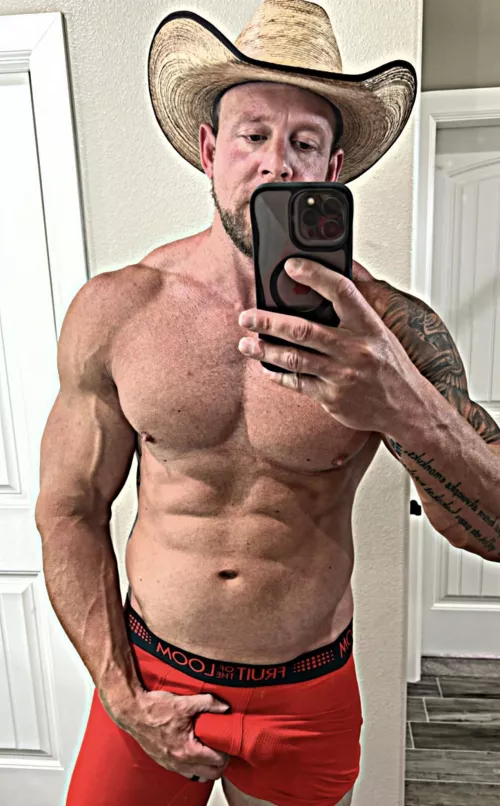 This what I call a cowboy snack by Big_Muscles_N_More