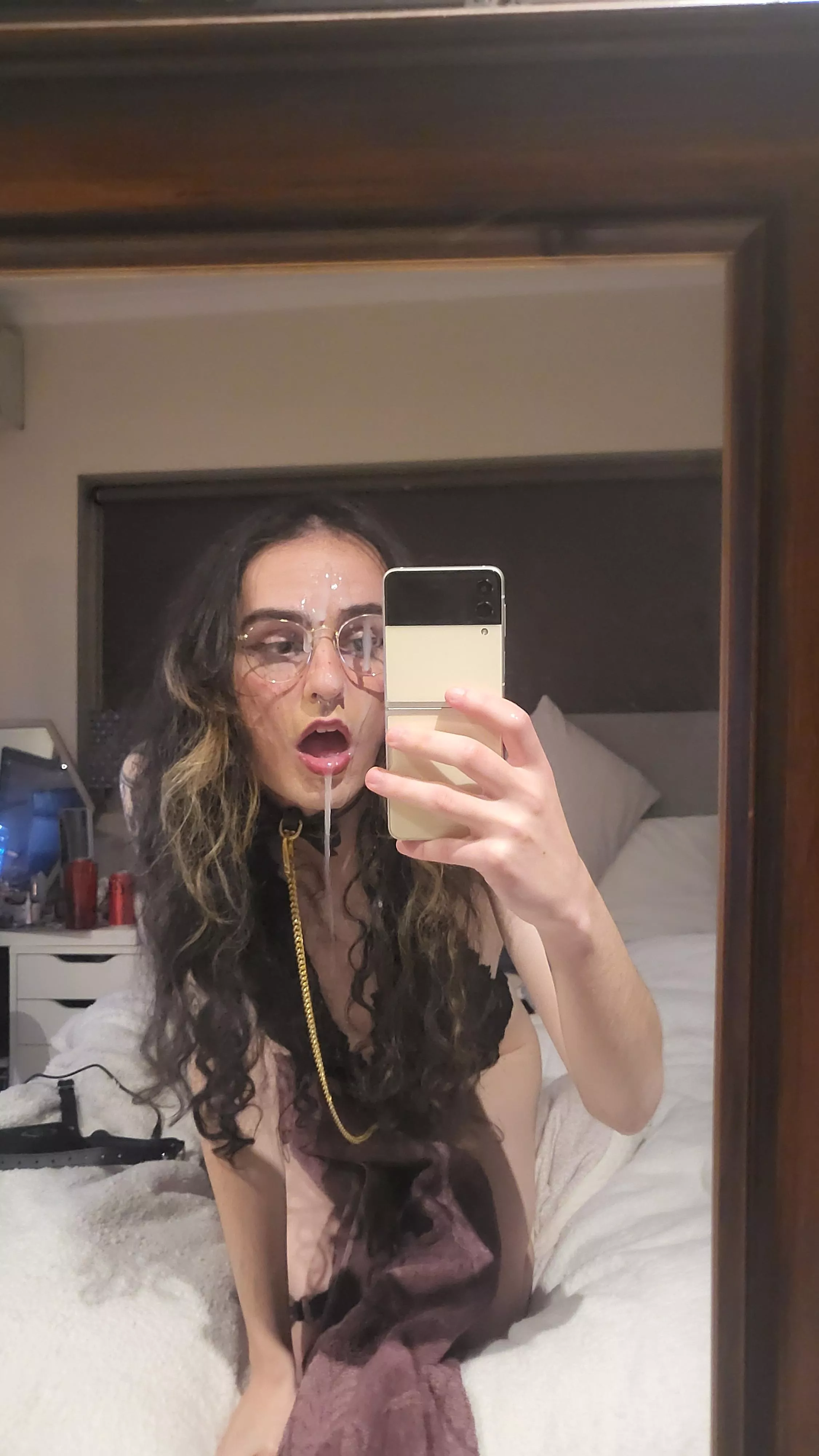 Throat fucked and covered [F] posted by Nympholuna