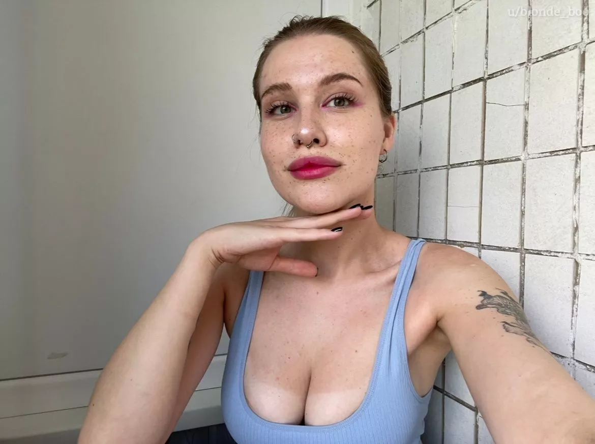 Are my assets too big for you?🙄 posted by blonde_boo