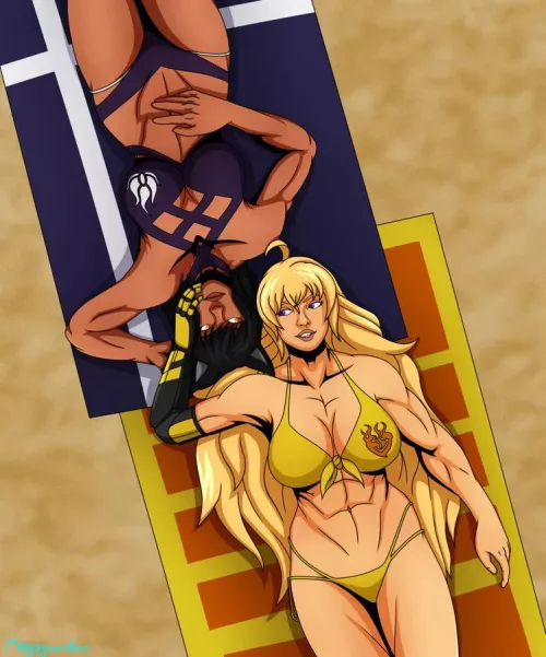 Beach Day for Bees (@Megaguardian) by MonkApprehensive4624