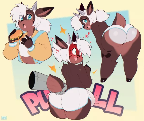 Deer femboy (@Chromapan) by moddyblus