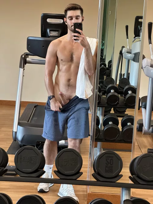 Do you think the other hotel guests will mind if I workout naked? by AK2817