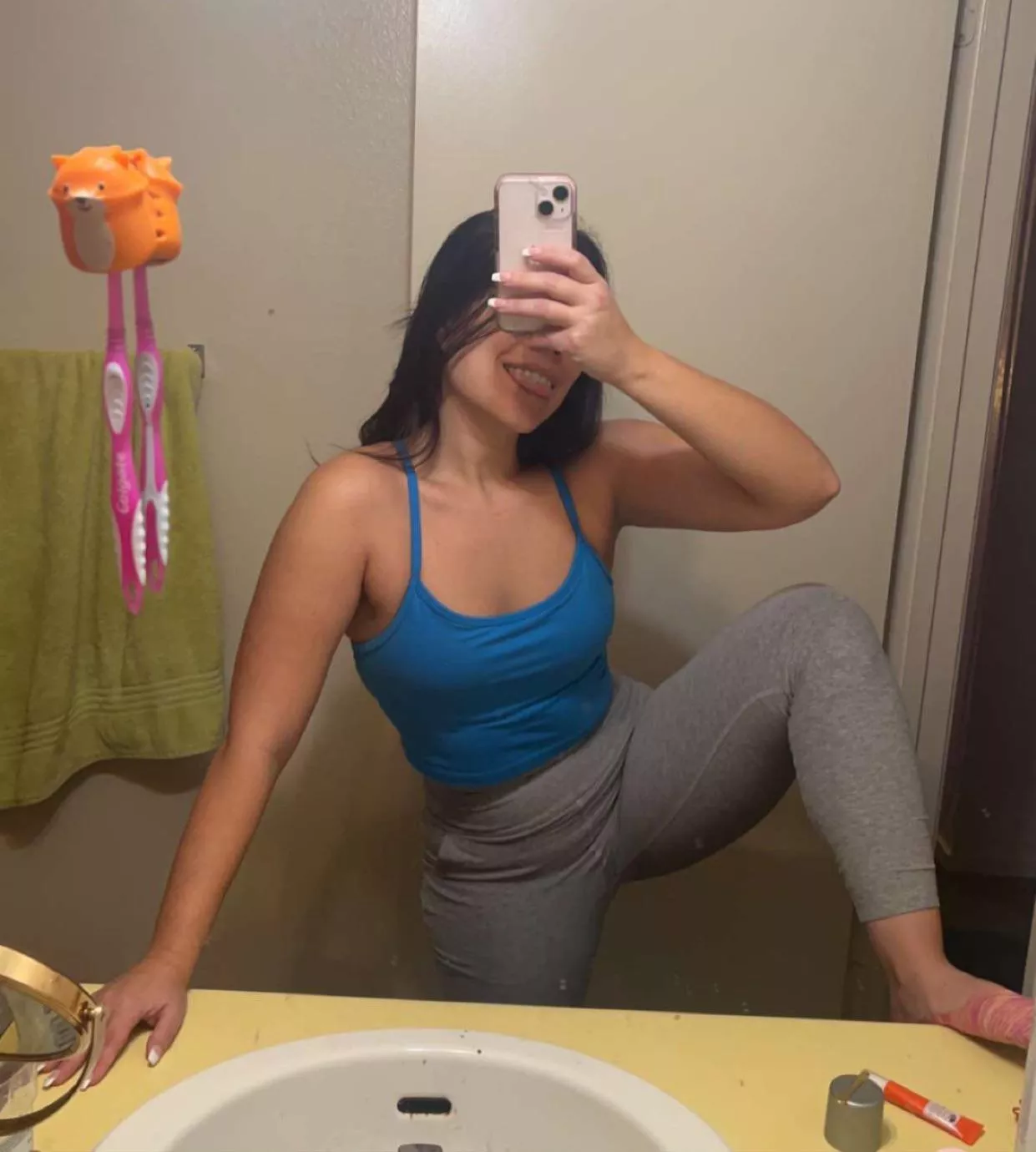 Even on rest days I wear my yoga pants posted by Ingridgoeswest69