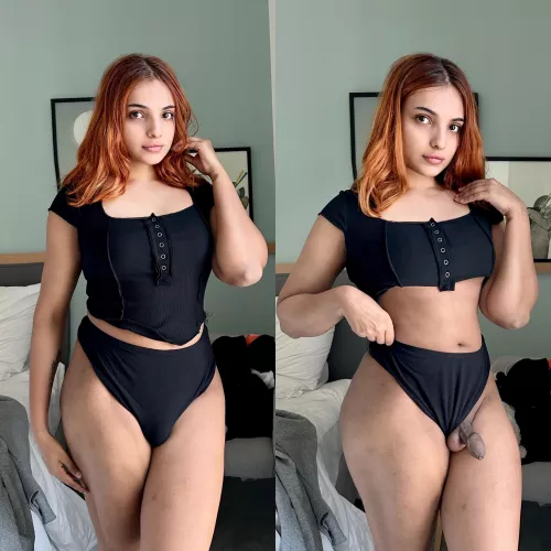 Girl bulge, cute or no ? by zorilee