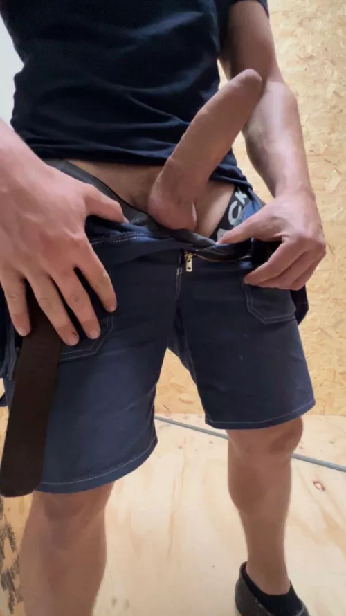 Horny at work! Would you suck or fuck me? by _BigDutch_