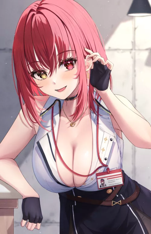 Houshou Marine [Hololive] by CheetahSperm18