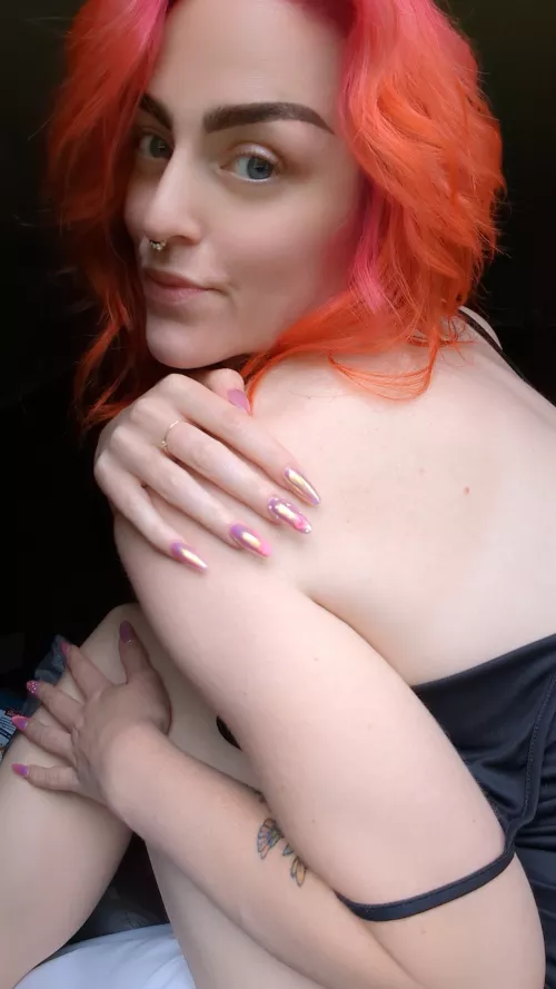 Im sorry to be bombing you with pictures, but these nails deserve to be seen. by KittyKidKill