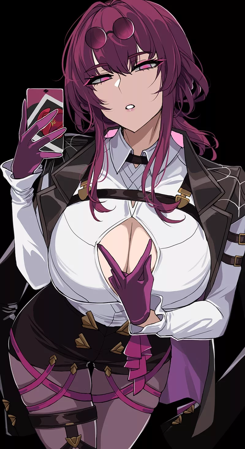 Kafka Teasing [Honkai Star Rail] posted by CheetahSperm18