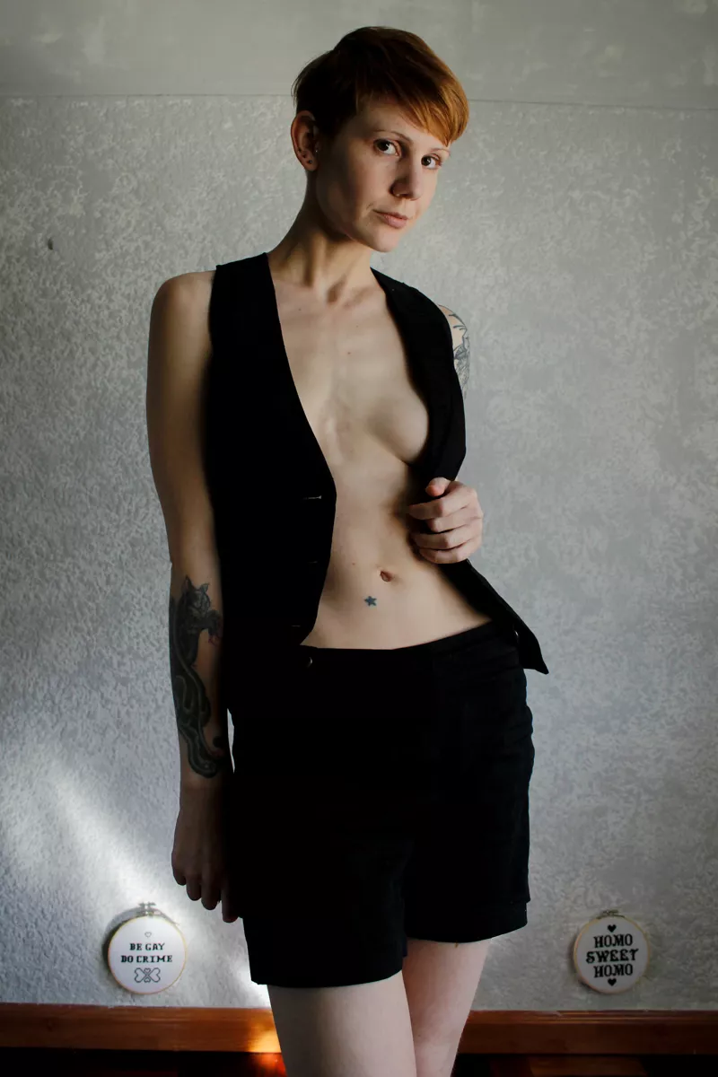 Like my new kpop boy haircut? posted by stretchykitten