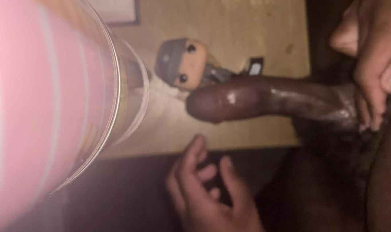 My cock is so leaky when I’m horny posted by TheVeinyKing