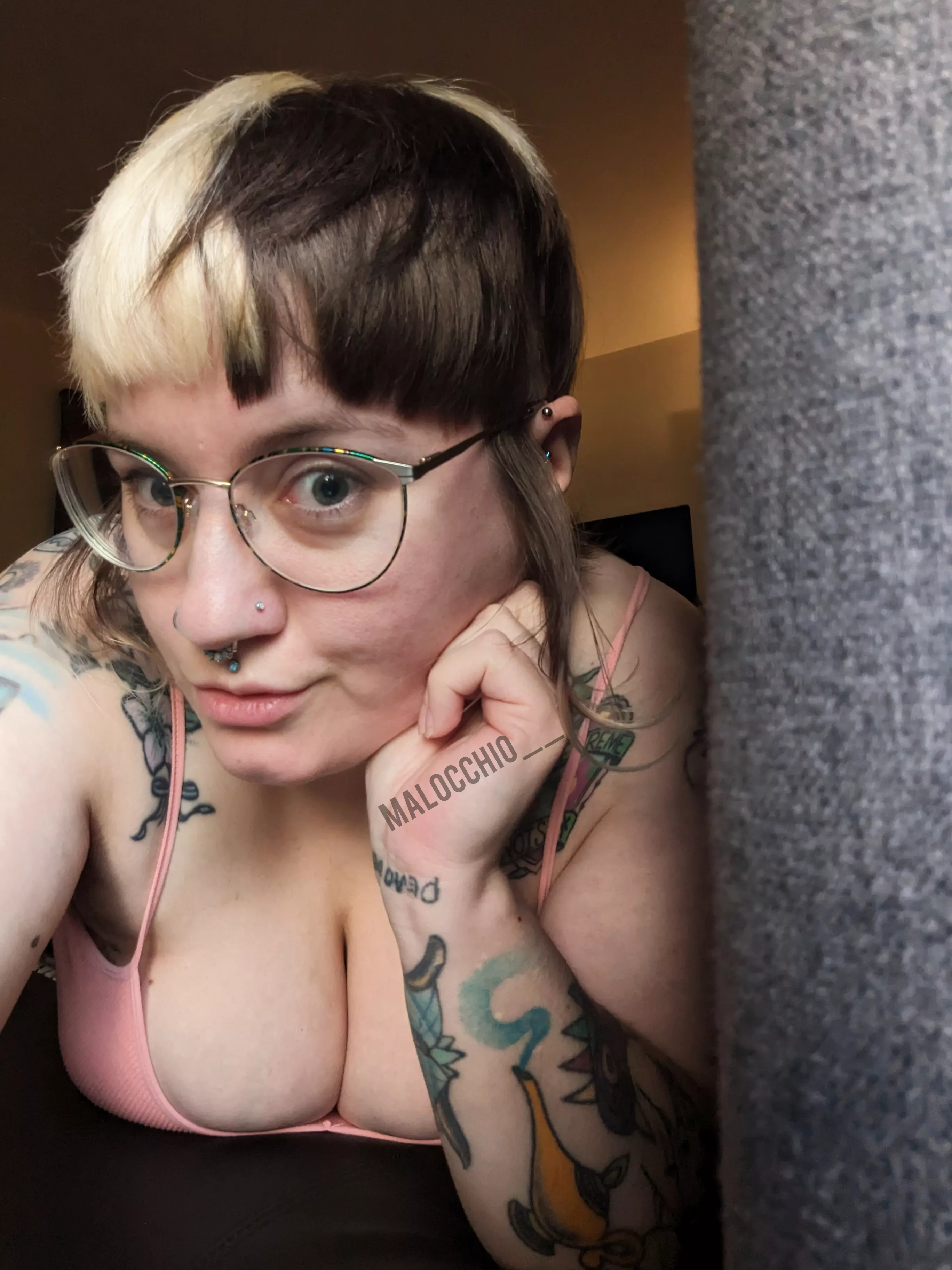 New hair got me feeling handsome 🥹 posted by Malocchio__