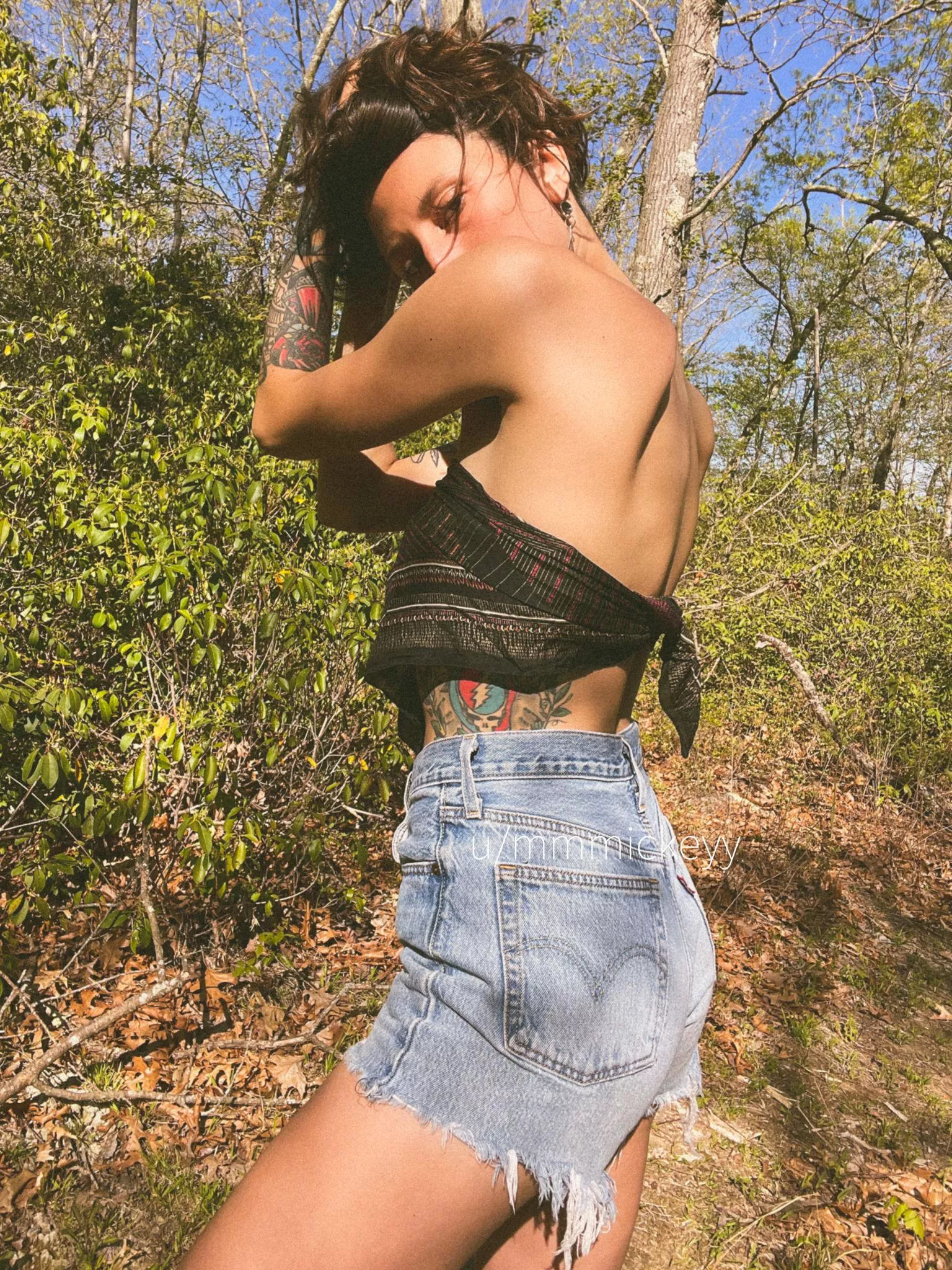 peep the dead tattoo :) posted by mmmickeyy