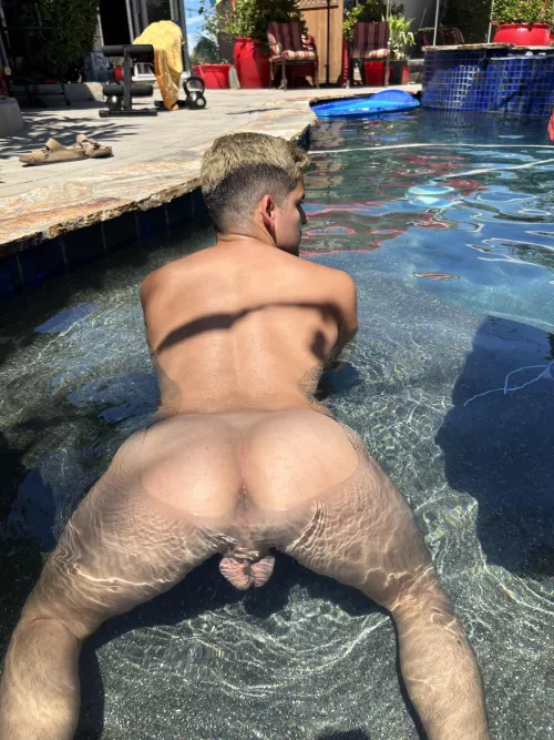 Pool days are always better naked by lustedafter