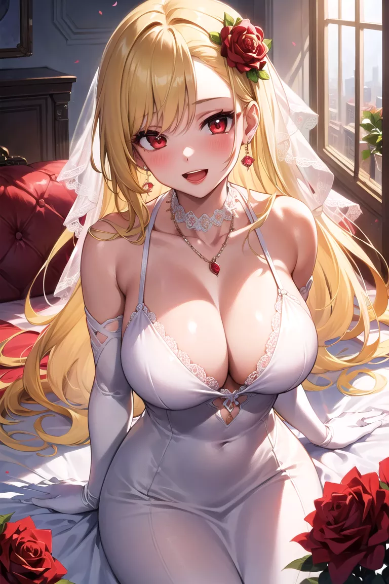 Rose Bride posted by CheetahSperm18