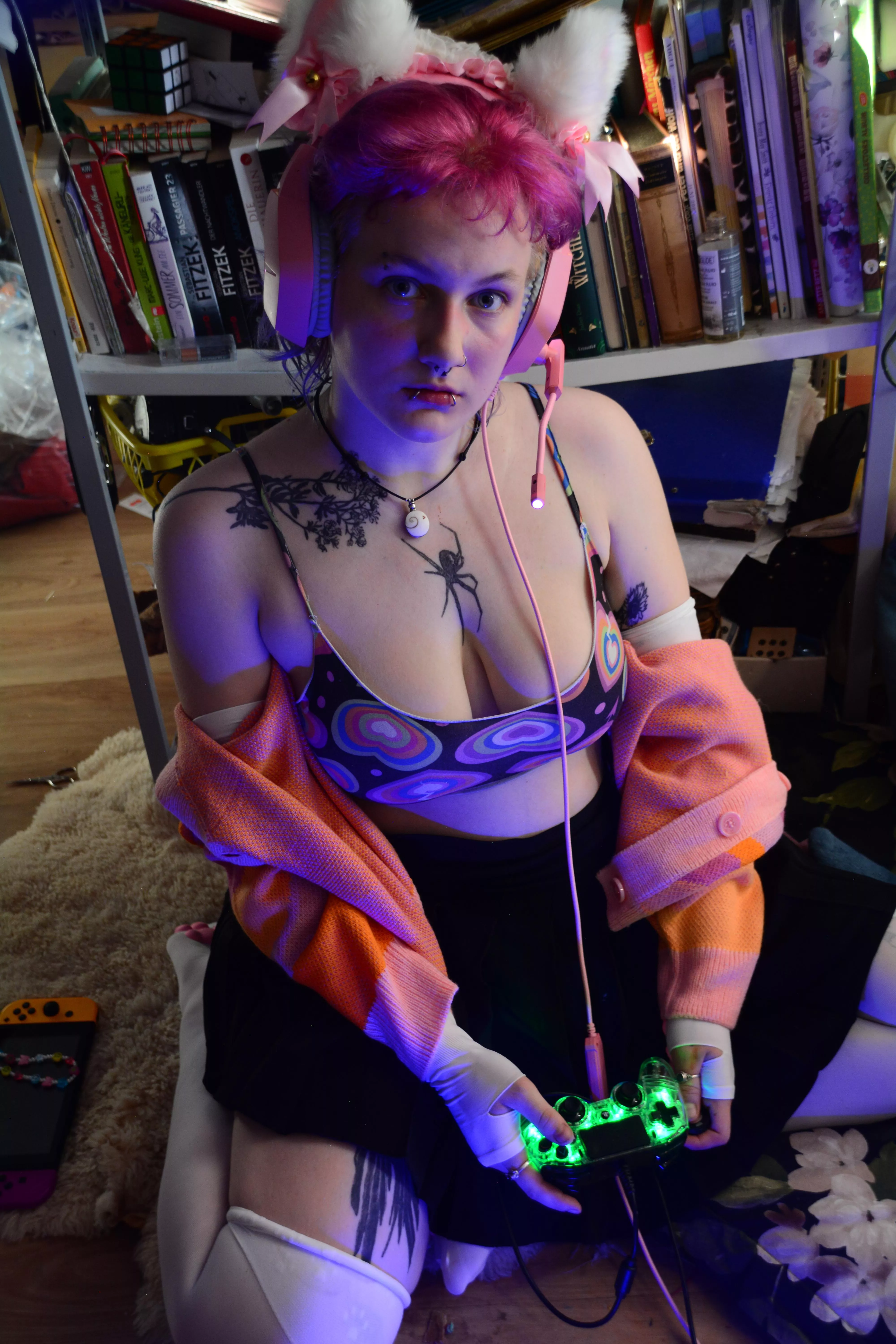 The bra a gamer girl is wearing all day ;) posted by FreakingTrap