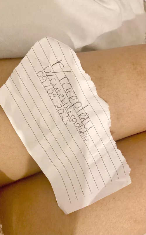 verification post 🤍 by cuteblktradwife