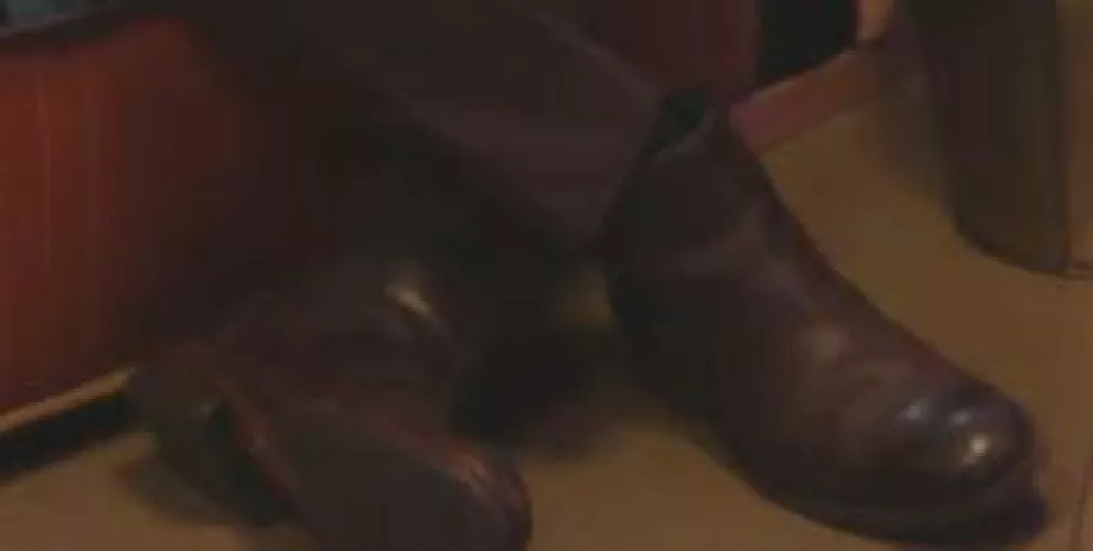What boots does Bill Maher wear? (brown chelsea with a flat top above the ankle) by snaverevilo