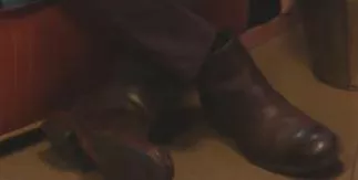 What boots does Bill Maher wear? (brown chelsea with a flat top above the ankle) posted by snaverevilo