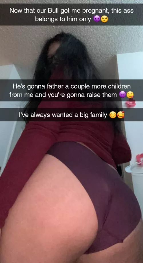 Wife wants a big family... from her bull by SafetyValuable5728