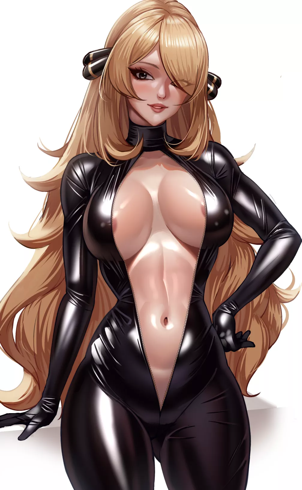 Cynthia in a Rubber Bodysuit posted by CheetahSperm18