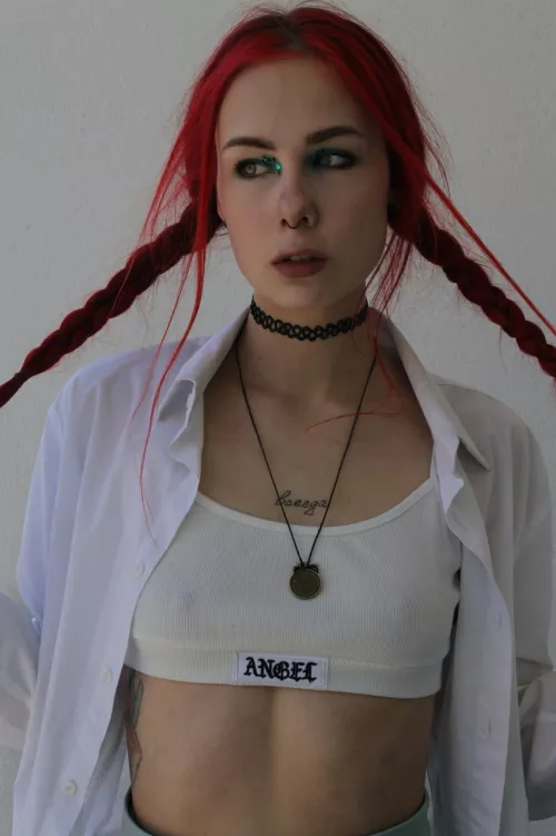 Freckled and prepared to grant all of your desires. by Carly_Grey