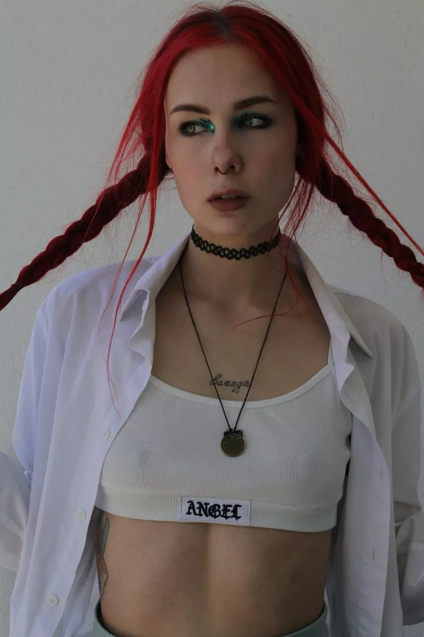 Freckled and prepared to grant all of your desires. posted by Carly_Grey